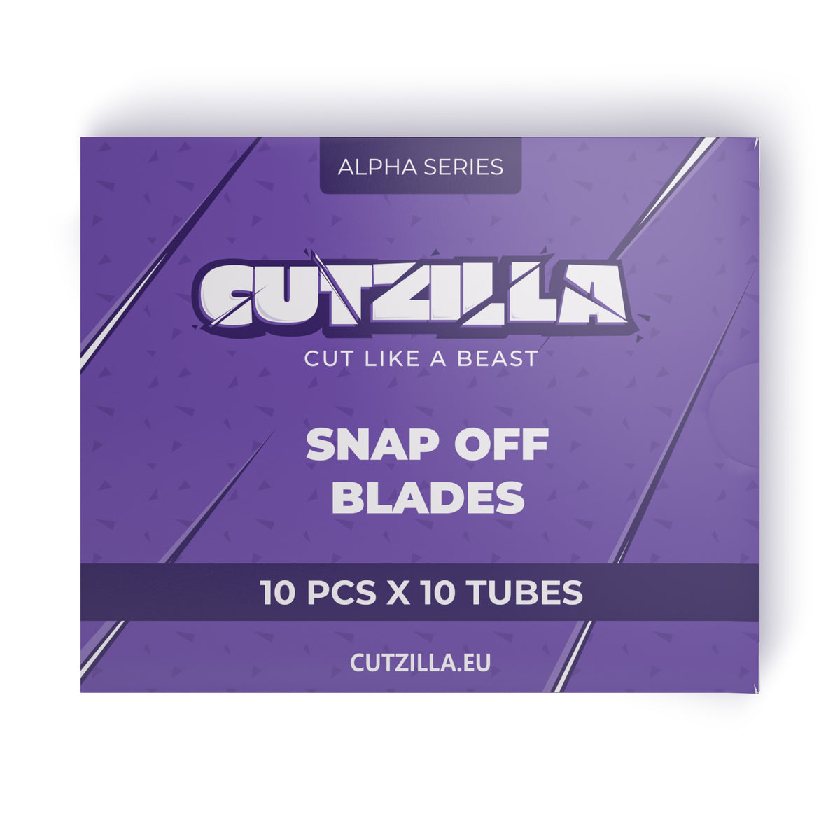 CUTZILLA 9mm 30° Snap off blades - Silver TeckWrap Europe